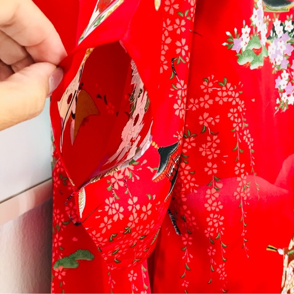 Japanese Print KIMONO - Wearable Art! - Picture 5 of 16